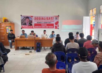 Andi Yakub, Sosialisasikan Perda Kawasan Tanpa Asap Rokok di Sebatik