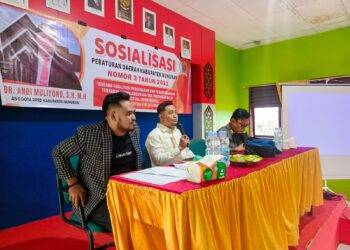 Anggota DPRD Nunukan, Andi Muliyono Sosialisasikan Perda Anti-Narkoba