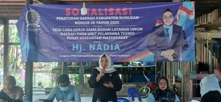 Perda No 26 Tahun 2025 Disosialisakan, Hj. Nadia Agar Masyarakat Tahu Hak Dan Kewajibannya