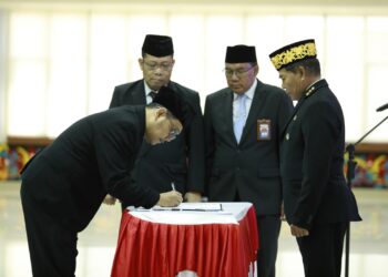 Gubernur Kukuhkan Sindu Senjaya Sebagai Kepala Perwakilan BPKP Kaltara