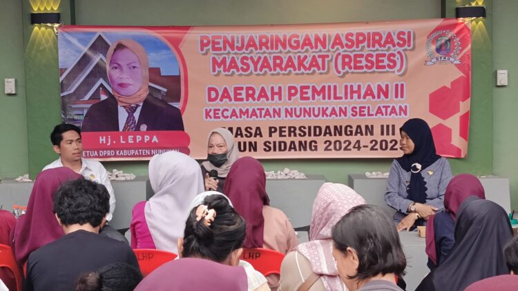 Hj. Leppa Sambut Baik Berbagai Usulan Masyarakat Saat Lakukan Reses