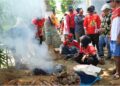 Peringati HUT Desa ke 29 dan Hari Jadi Kabupaten Nunukan ke 26, Desa Tanjung Karang Gelar Syukuran dan Bakar Ikan Bersama