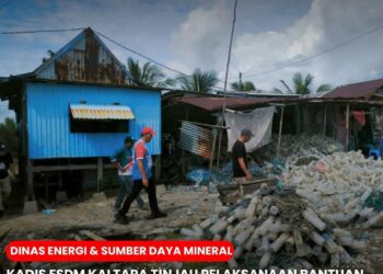 Kadis ESDM Kaltara Tinjau Pasang Baru Listrik di Binalatung Tarakan