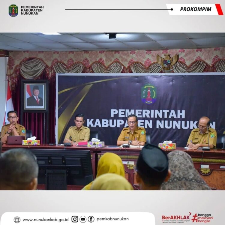 Bupati Pimpin Rakor Pimpinan Perangkat Daerah Bahas Kesiapan Idul Fitri dan Pasokan BBM di Nunukan