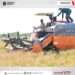 Bupati H. Irwan Sabri Turun Langsung Ikut Panen Padi Gunakan Combine Harvester