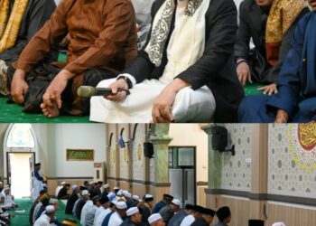 Ketua DPRD, H. Achmad Djufrie, SE., MM., Laksanakan Sholat Idul Fitri 1447 H di Masjid Jami Habib Achmad Al Kaff