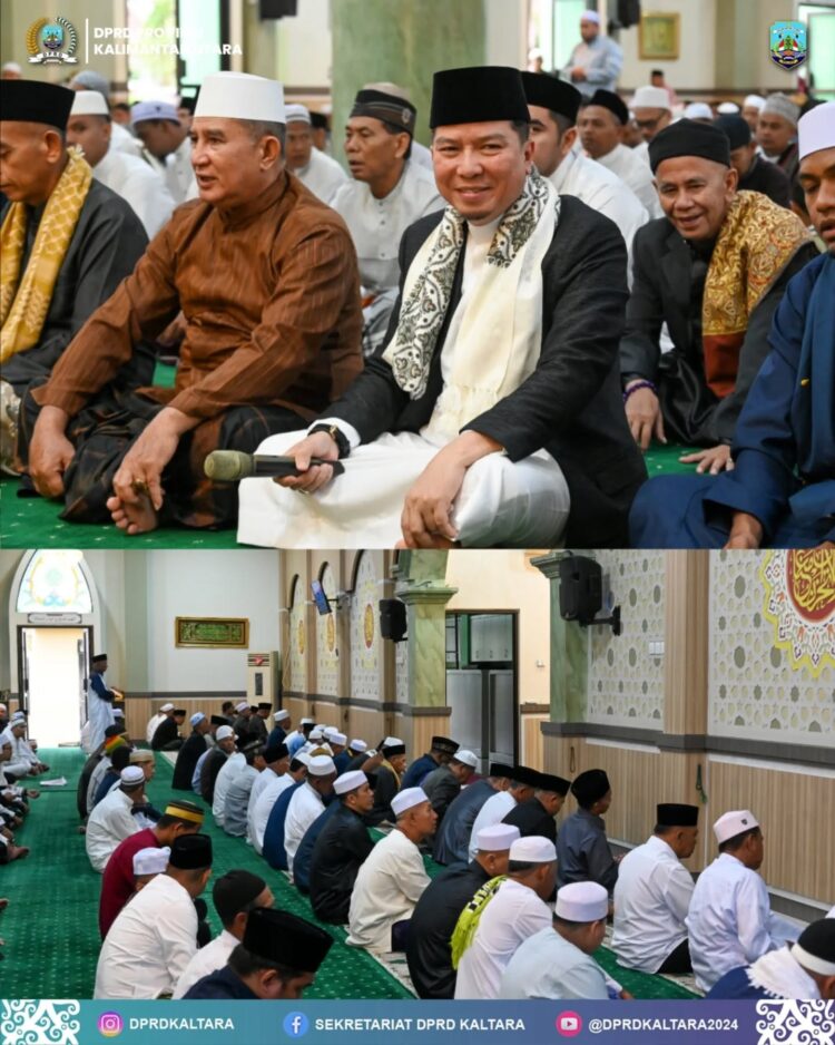 Ketua DPRD, H. Achmad Djufrie, SE., MM., Laksanakan Sholat Idul Fitri 1447 H di Masjid Jami Habib Achmad Al Kaff