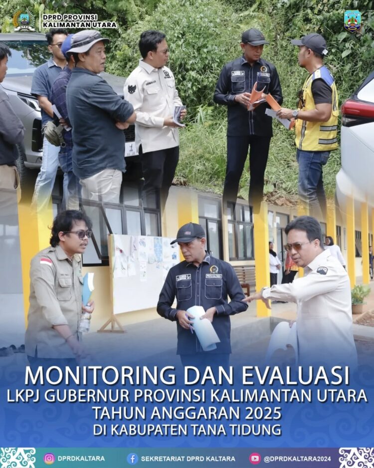 Pansus LKPj DPRD Provinsi Kalimantan Utara Lakukan Monitoring Program Pembangunan Di Wilayah Kabupaten Tana Tidung