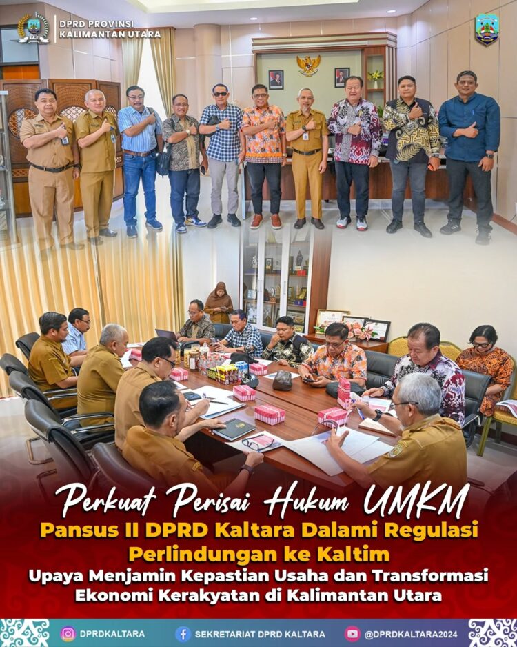 Pansus II DPRD Kaltara Bakal Usulkan Penyertaan Terminologi “Usaha Mikro” Secara Eksplisit Dalam Ranperda