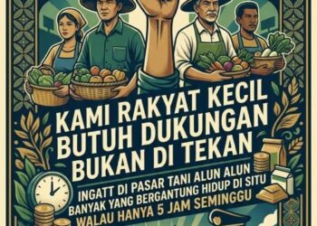 PKL Alun-Alun Mengadu ke DPRD Nunukan
