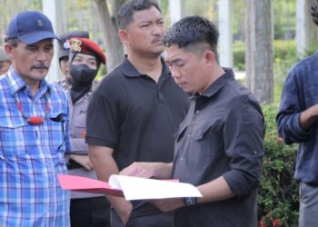 Ada Tujuh Tuntutan Buruh Disampaikan Mahasiswa Dalam Aksinya di DPRD Nunukan