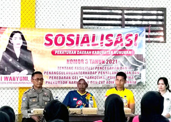 Triwahyuni Sosialisasikan Peraturan Daerah (Sosperda) Nomor 3 Tahun 2021 tentang Narkotika