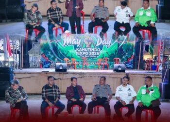 Ketua DPRD Provinsi Kalimantan Utara, H. Achmad Djufrie, SE, MM Hadiri Dialog Interaktif Dalam Rangka May Day Kahutindo Expo 2026 Kota Tarakan