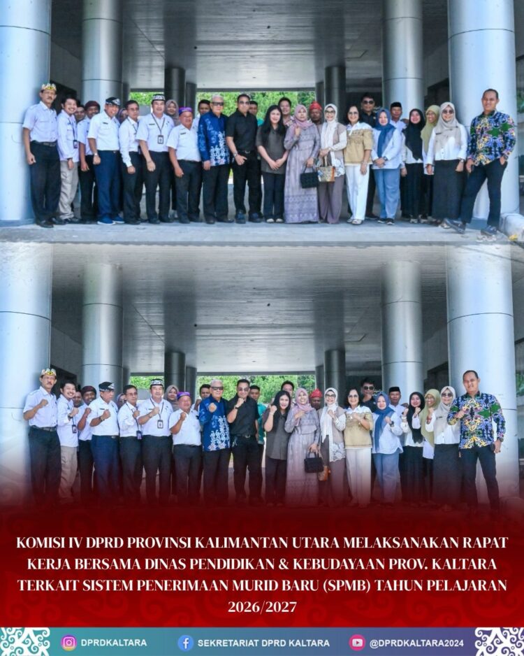 Sistem Penerimaan Murid Baru (SPMB) jenjang SLB, SMA/SMK Tahun Ajaran 2026/2027 Dibahas Komisi IV DPRD Kaltara