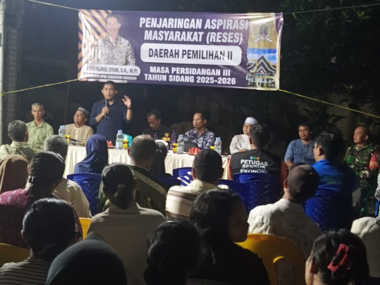 Andi Fajrul, Segera Cek Lokasi dan Rumah Warga Tidak Layak Huni Usulan Masyarakat Saat Reses