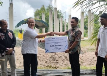 DPRD Nunukan Apresiasi Kepedulian PT PELNI, Salurkan Bantuan Rp35 Juta untuk Pembangunan Masjid Al-Muhajirin