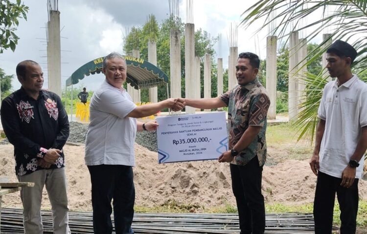 DPRD Nunukan Apresiasi Kepedulian PT PELNI, Salurkan Bantuan Rp35 Juta untuk Pembangunan Masjid Al-Muhajirin