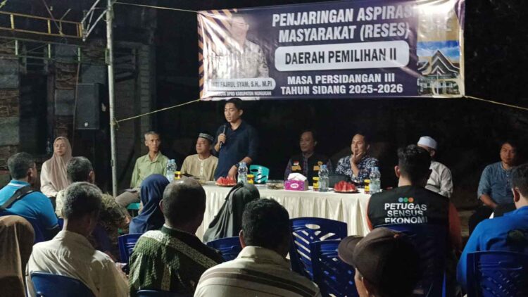 Reses Masa Sidang II, Andi Fajrul Syam Serap Aspirasi Warga Pattimura Nunukan Selatan