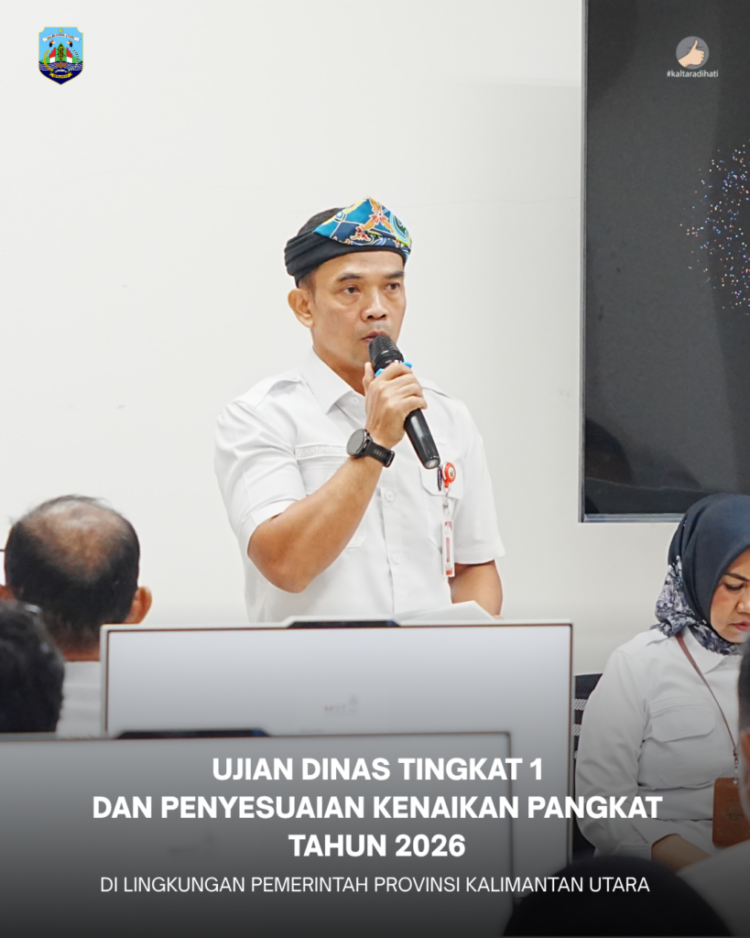 86 ASN Ikuti Ujian Dinas dan UPKP Kaltara 2026