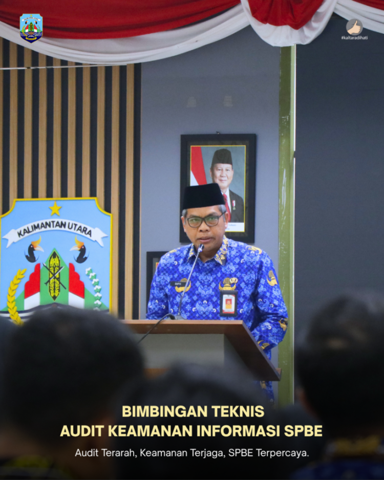 Pemprov Kaltara Gelar Bimtek Audit Keamanan Informasi SPBE