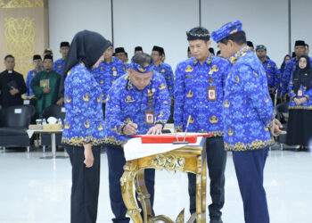 Gubernur Lantik 39 Pejabat Fungsional, Ingatkan Jabatan Adalah Amanah