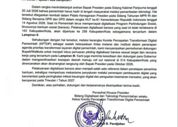 Tiga Wilayah di Kaltara Masuk Dalam Perluasan Piloting Digitalisasi Bansos