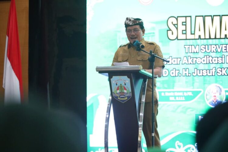 Akreditasi RSUD dr. H. Jusuf SK, Wagub Tekankan Mutu dan Keselamatan Pasien