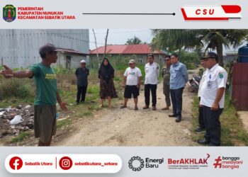 Camat Sebatik Utara Temui Warga Terdampak OBP, Bahas Kejelasan Pembayaran Ganti Rugi Lahan