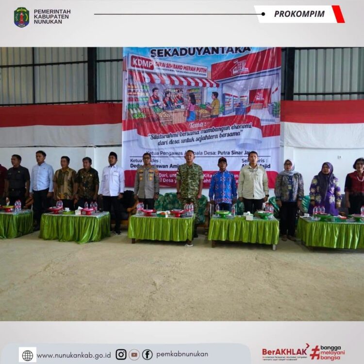 Bupati Irwan Sabri Hadiri Tasyakuran Gerai Koperasi Desa Merah Putih Sekaduyantaka