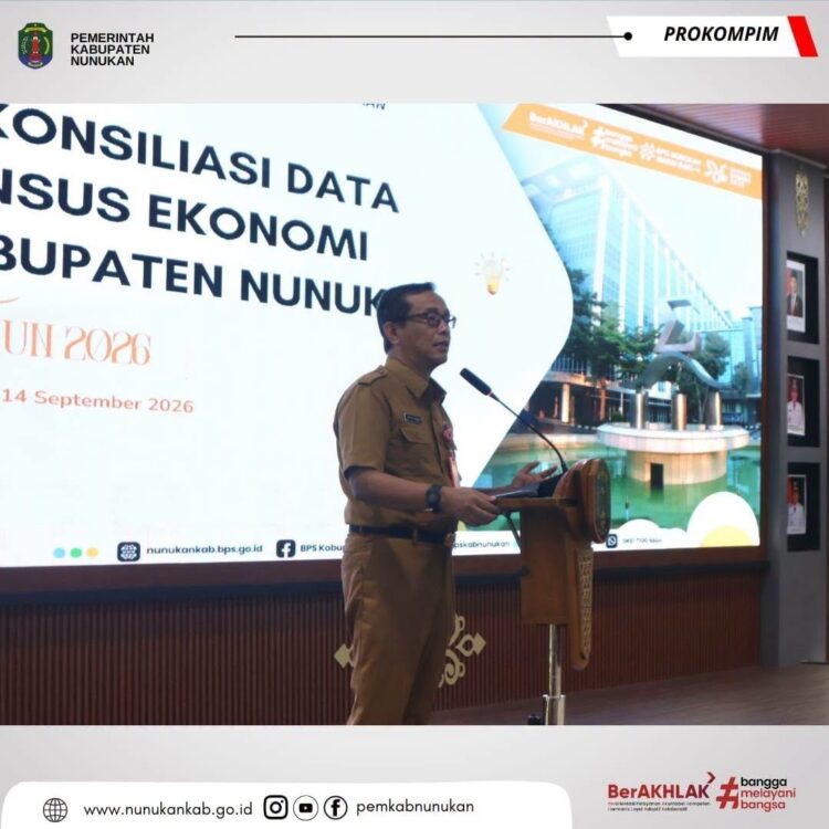 Pemkab Nunukan – BPS Nunukan Selenggarakan Rekonsiliasi Sensus Ekonomi Tahun 2026