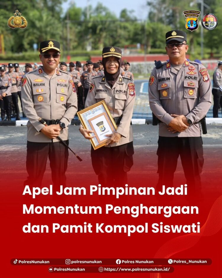 Kapolres Nunukan Ingatkan Jajarannya Untuk Tetap Jaga Disiplin Dalam Melayani Masyarakat