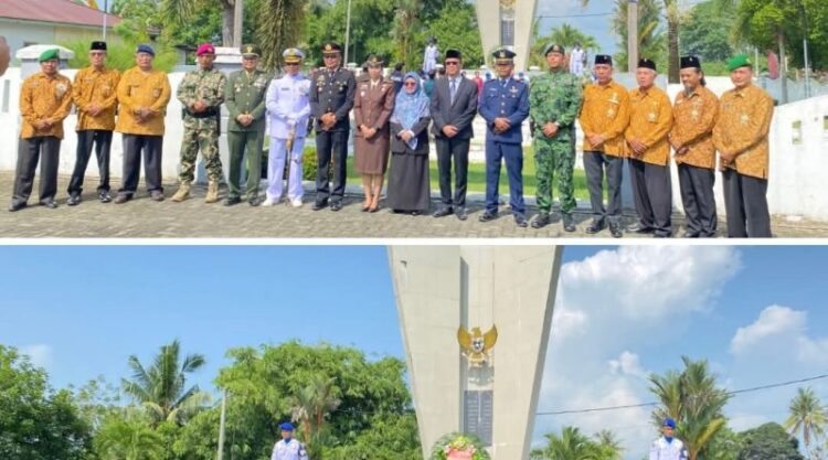 Wakil Ketua DPRD Nunukan Hadiri Undangan Upacara Ziarah Nasional Dalam Rangka Peringati HUT ke-81 TNI