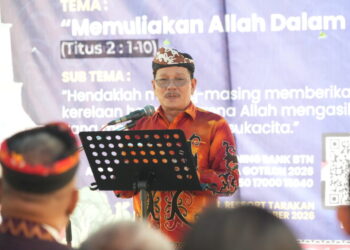 Pesta Gotilon HKBP Tarakan, Wagub Ajak Semangat Berbagi dan Melayani