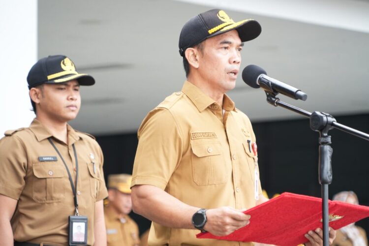 Pimpin Apel, Sekda Kaltara Tekankan Nilai Pancasila dalam Etos Kerja ASN