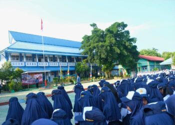 Dorong Terwujudnya Generasi Muda yang Berkarakter dan Unggul, Peringatan Hari Kesaktian Pancasila Digelar di SMPN 1 Nunukan
