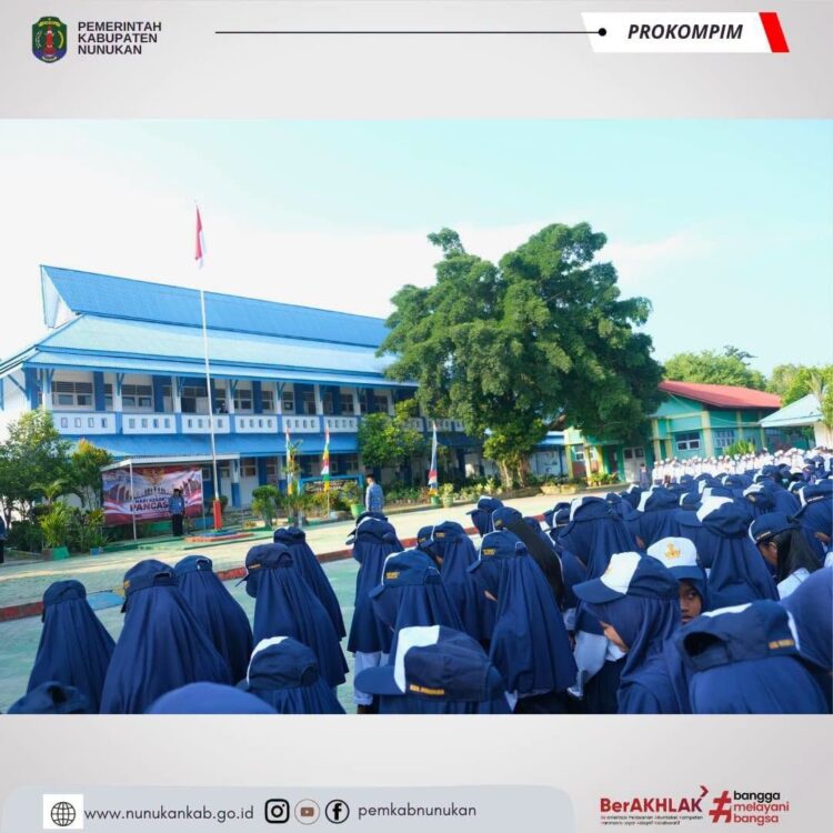 Dorong Terwujudnya Generasi Muda yang Berkarakter dan Unggul, Peringatan Hari Kesaktian Pancasila Digelar di SMPN 1 Nunukan
