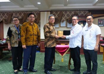 Perkuat Kerjasama Perbatasan dan Kesejahteraan PMI, Konsul KRI Tawau Silaturahmi di Ruang Sekda