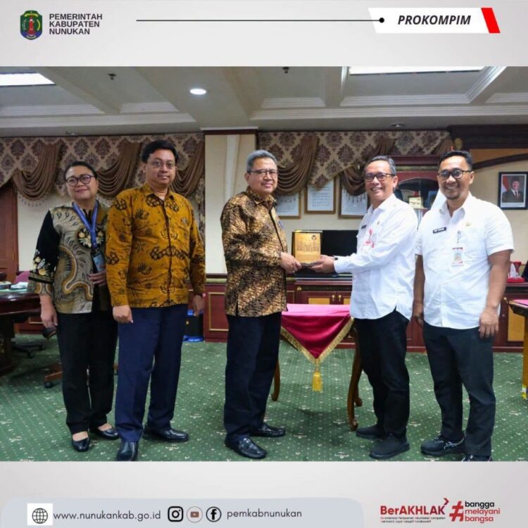 Perkuat Kerjasama Perbatasan dan Kesejahteraan PMI, Konsul KRI Tawau Silaturahmi di Ruang Sekda
