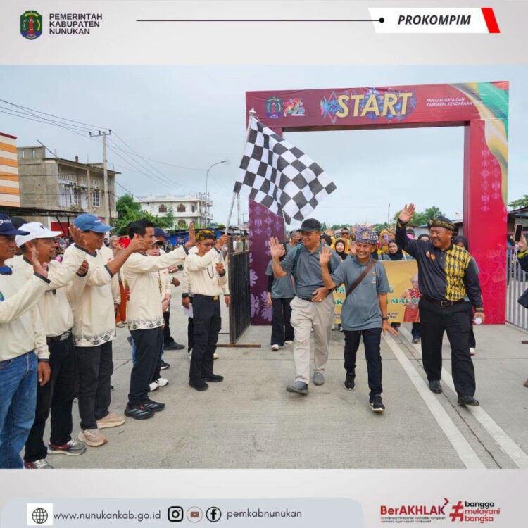 Meriah, Pawai Budaya dan Karnaval Kendaraan Hias Ramaikan HUT ke-27 Kabupaten Nunukan