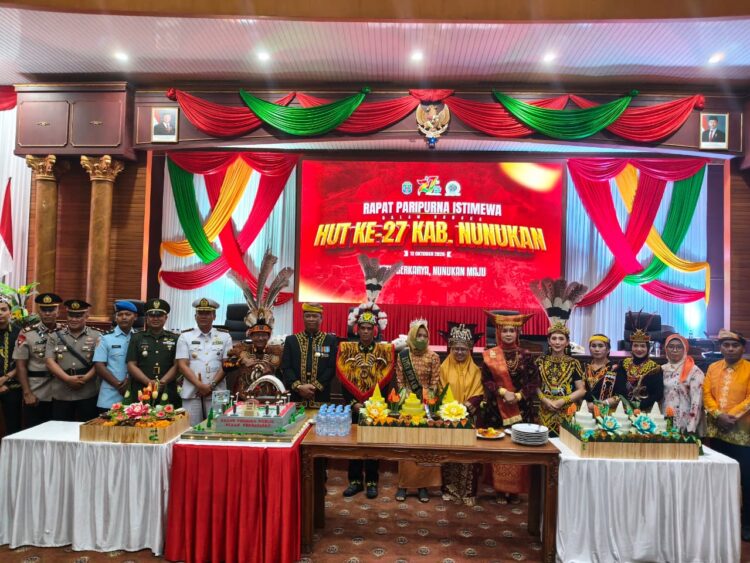 Paripurna HUT ke-27 Nunukan, Ketua DPRD Ajak Masyarakat Perkuat Kebersamaan dan Pembangunan