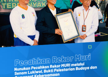 Nunukan Pecahkan Rekor MURI melalui Senam Lukiwol, Bukti Pelestarian Budaya dan Semangat Kebersamaan